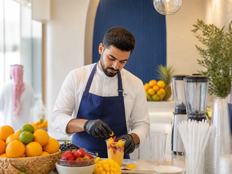 كاونتر عصائر طازجة ومشروبات
