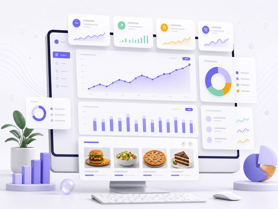 لوحة تقارير وتحليلات المبيعات